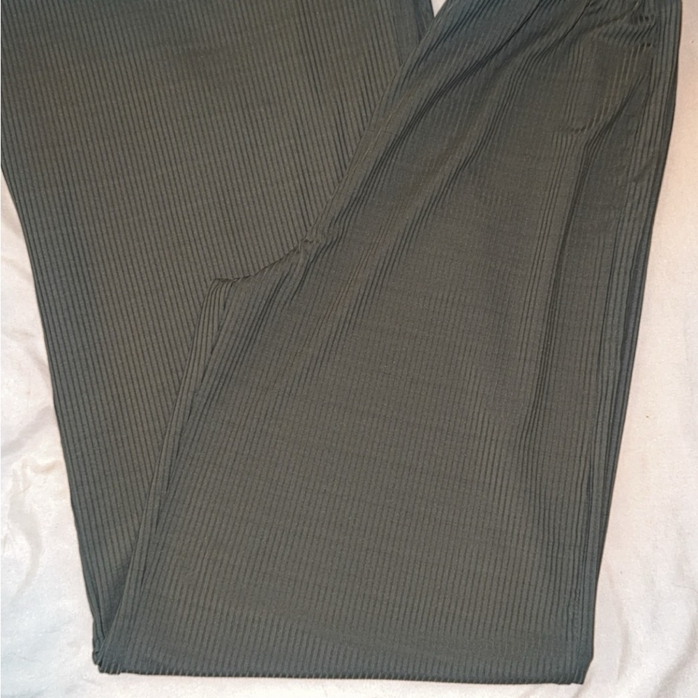 Woman Olive Green Lounge Pants